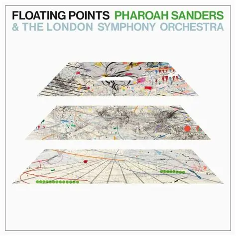 Copertina dell’album Promises di Floating Points, Pharoah Sanders e London Symphony Orchestra