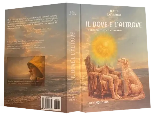 Il Dove e l’Altrove, volume I, libro aperto