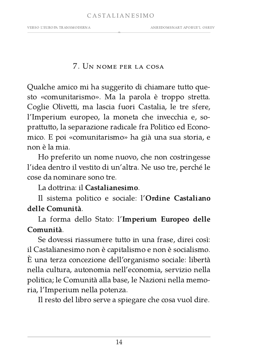 Castalia, pagina 14