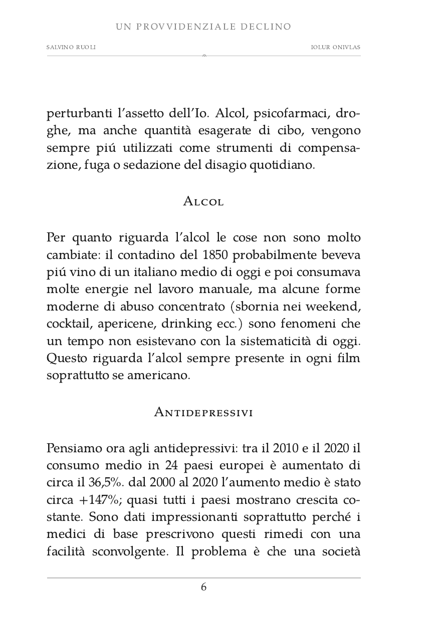 Salvino Ruoli, Un provvidenziale declino, pagina 6