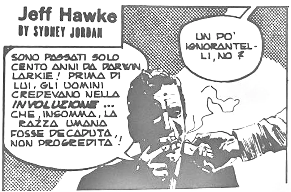 Striscia di Jeff Hawke di Sydney Jordan