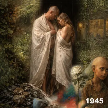 Illustrazione del canto 86: Quando il Dove si frammischia all’Altrove - Il Filo Rosso e il Filo Nero - L’attrazione dei Novilunidi