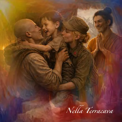 Illustrazione del canto 114: Partenza per la Terracava