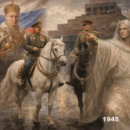 Illustrazione del canto 141: La Grande Parata della Vittoria - Un Nuovo Zar Salverà la Russia